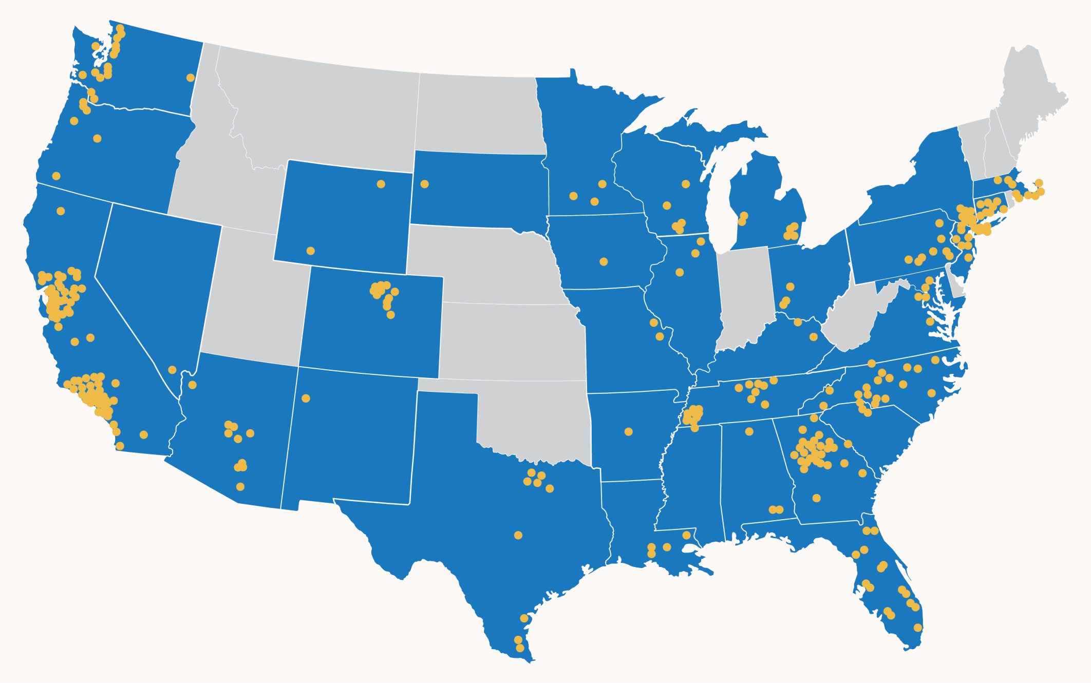 Map for PetVet Care Centers